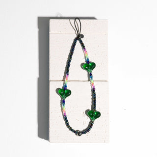 Midnight Cyber Fairy Wristlet Phone Strap