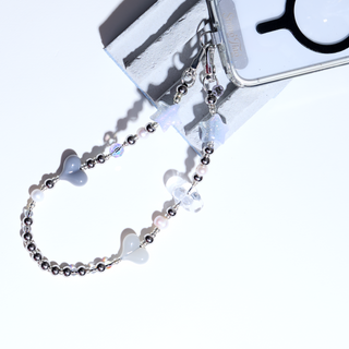 Grey Matter Wristlet Phone Chain