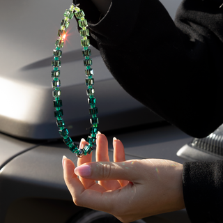 ローズウォーター ドリップ クリスタル リストレット 携帯ストラップ