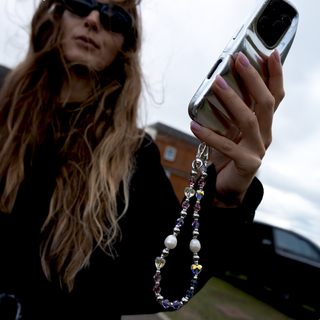 Ever After Pearl Wristlet Phone Chain | String Ting® Official