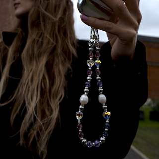 Ever After Pearl Wristlet Phone Chain | String Ting® Official