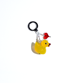 Punk Ducky Shorty Bag Charm