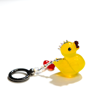 Punk Ducky Shorty Bag Charm