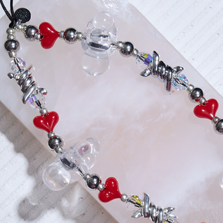 Rebel Rebel Jelly Cloud Wristlet Phone Strap