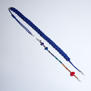 Royal Blue Cobra Link Wristlet Chain Extender