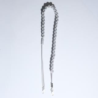 Silver Cobra Link Wristlet Chain Extender