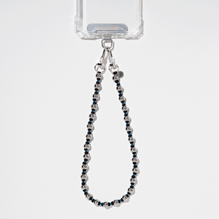 Sapphire Skater Wristlet Phone Chain