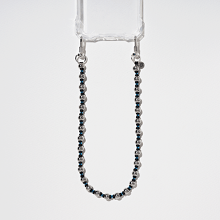 Sapphire Skater Wristlet Phone Chain