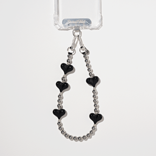 Steel My Midnight Wristlet Chain Phone Strap