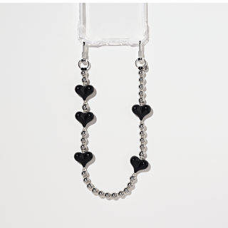 Steel My Midnight Wristlet Chain Phone Strap