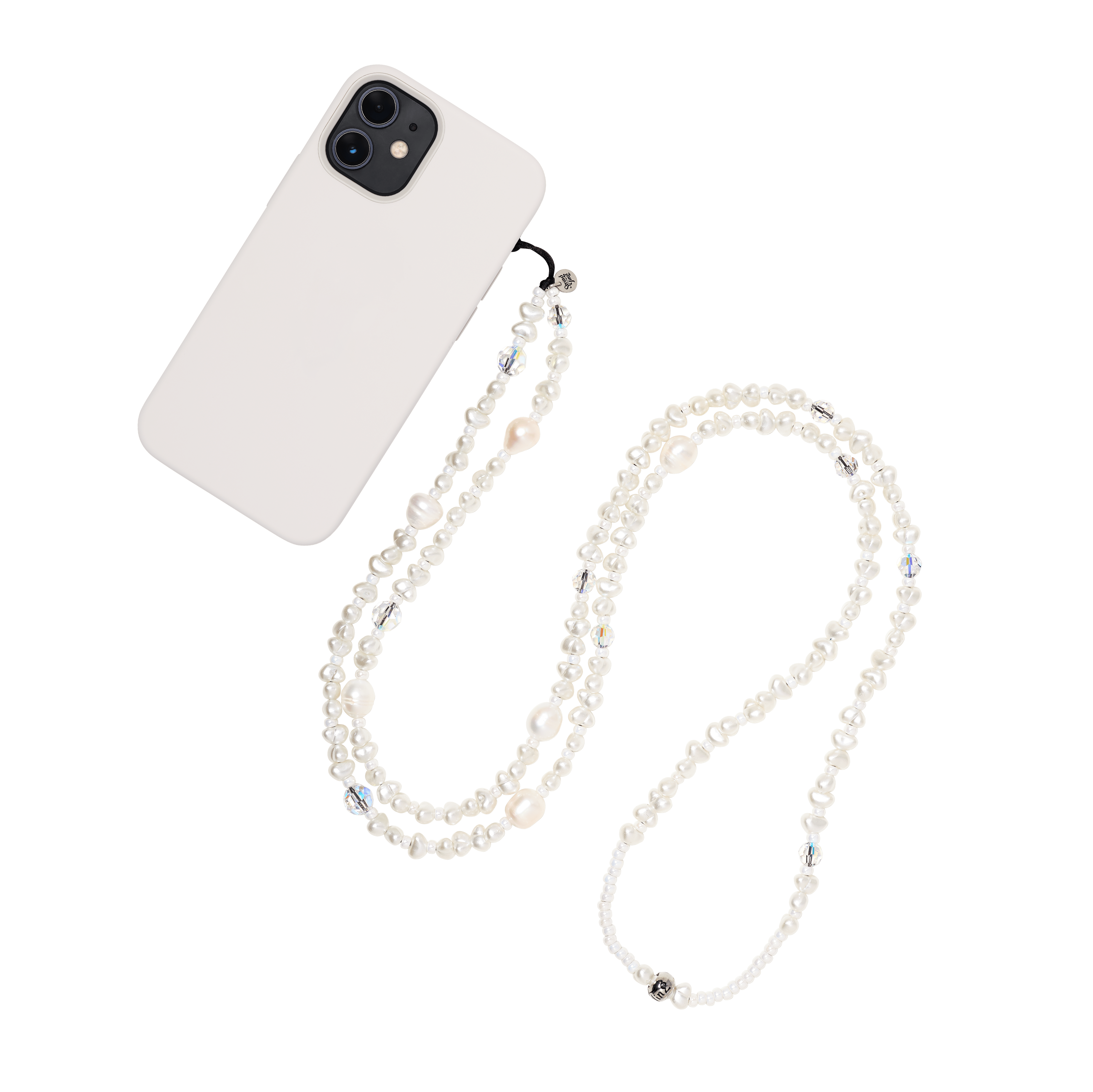 Venus Pearl Trap Crossbody Phone Strap