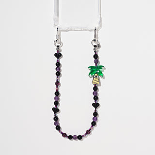 Sunset Palm Wristlet Phone Strap