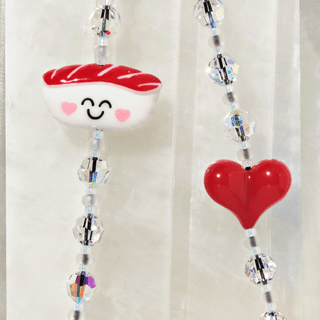 Sushi on Ice Wristlet Phone Chain