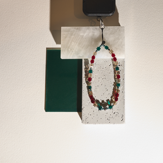 The Jewel Thief Crystal Wristlet Phone Strap