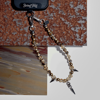 Bae Blade Citrine Wristlet Phone Chain - String Ting London