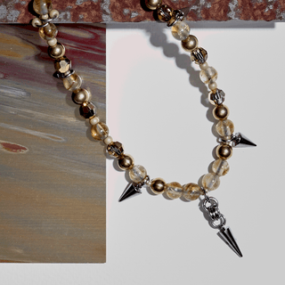 Bae Blade Citrine Wristlet Phone Chain - String Ting London