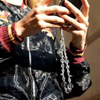 Big F*cking Crystals Wristlet Phone Chain - String Ting London
