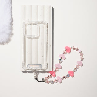 Cherry Blossom Kawaii Wristlet Phone Strap - String Ting London