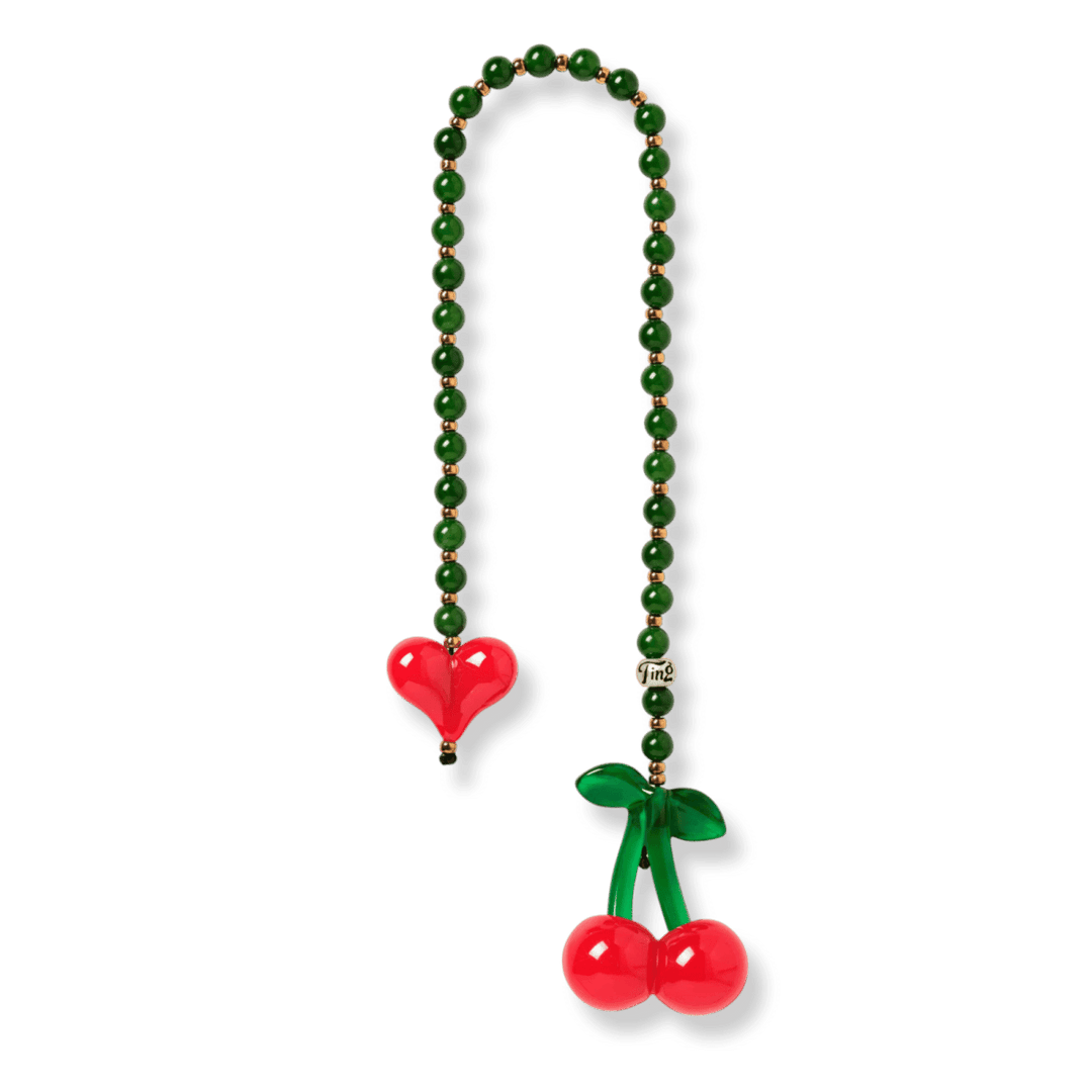 Cherry Drop Jade - String Ting London
