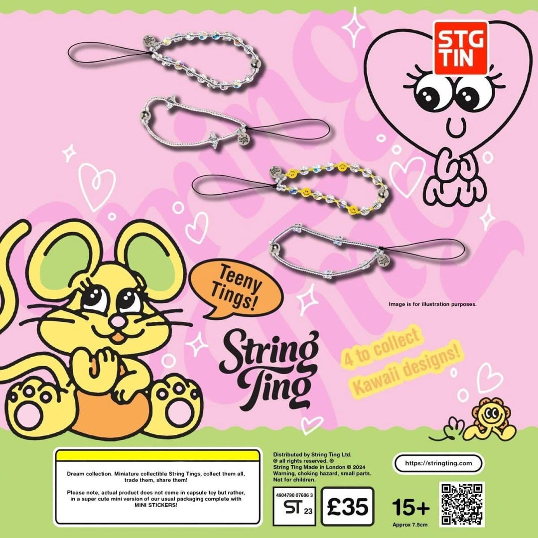 Mini Crystal Cutie Tings - String Ting London