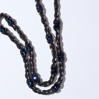 Night Walk — Handwoven Dog Lead - String Ting London