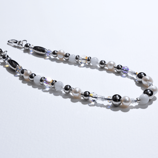 Pearls, Interrupted Wristlet Phone Chain - String Ting London