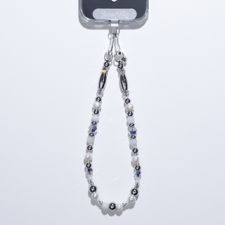 Pearls, Interrupted Wristlet Phone Chain - String Ting London