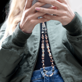 Rose Gold Drip Wristlet Chain | String Ting® Official - String Ting London