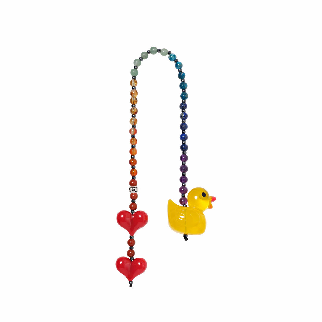 String Ting London Bag Charm Big Chakra Ducky Bag Ting