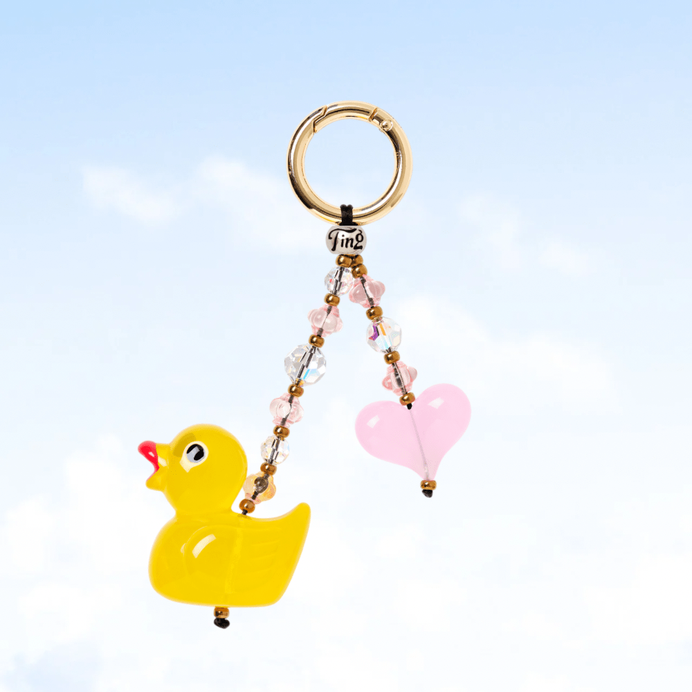 String Ting London Bag Charm Duckies and Diamonds Shorty Bag Ting