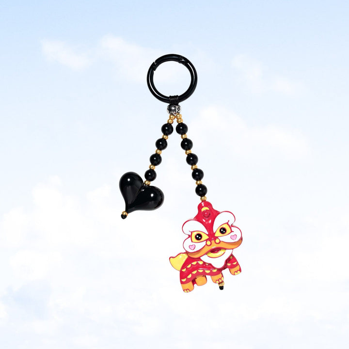 String Ting London Bag Charm Lion Dance Shorty Bag Ting