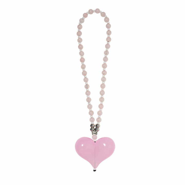 String Ting London Bag Charm Rose Quartz Love Force Bag Ting