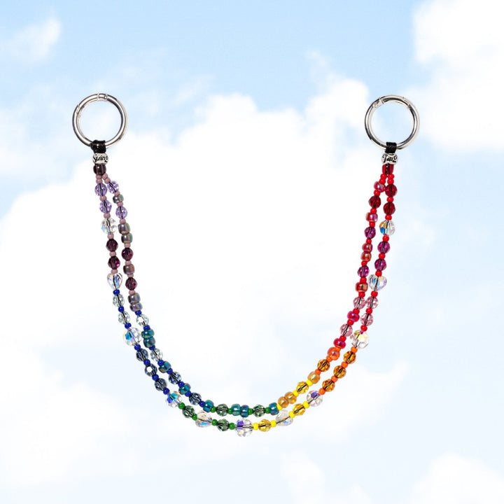 String Ting London Bag Charm Twin Rainbow Bag Ting²