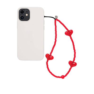 String Ting London Cherry Bomb Wristlet Phone Strap