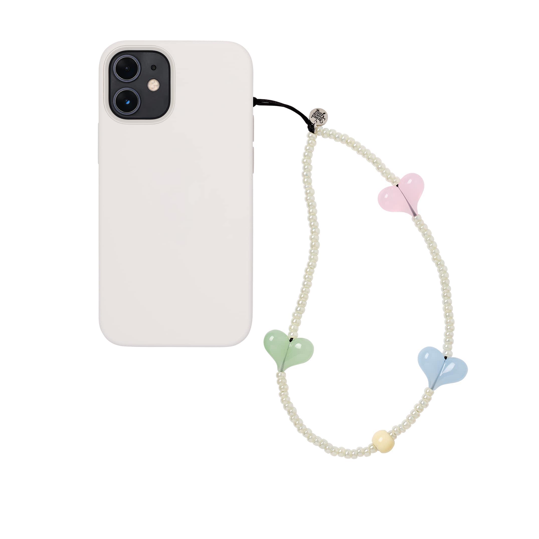 Icing On the Cake Love Heart Wristlet Phone Strap – String Ting London