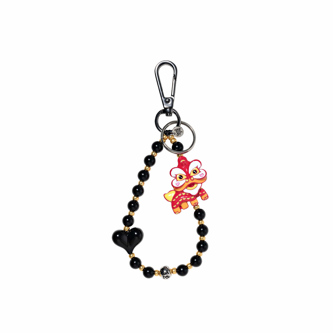 String Ting London keychain Lion Dance Keychain