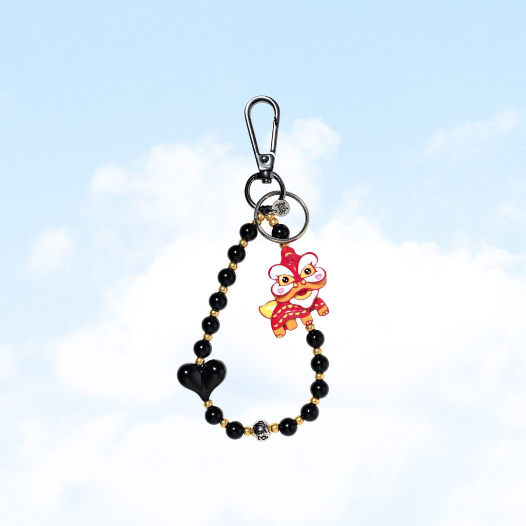 String Ting London keychain Lion Dance Keychain