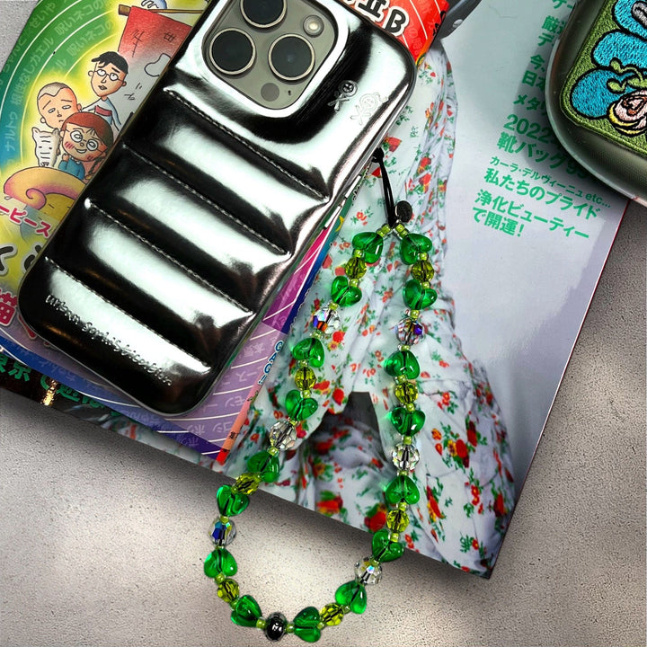 String Ting London phone strap Hard Candy Sour Apple Wristlet Phone Strap