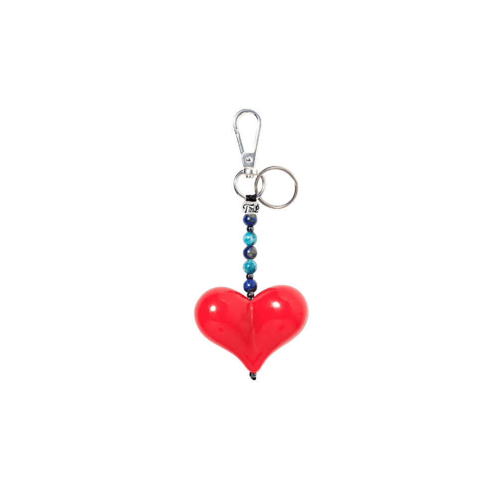 String Ting London Wild At Heart Lapis Keychain