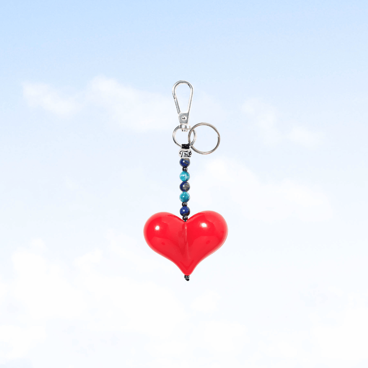 String Ting London Wild At Heart Lapis Keychain