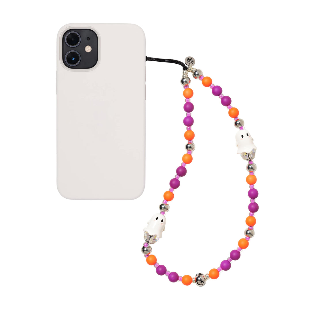 String Ting London Wristlet Phone Strap Casper The Spooky Candy Corn Wristlet Phone Strap