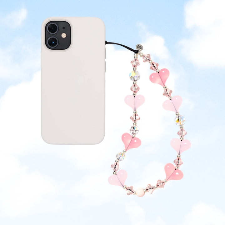 String Ting London Wristlet Phone Strap Cherry Blossom Kawaii Wristlet Phone Strap