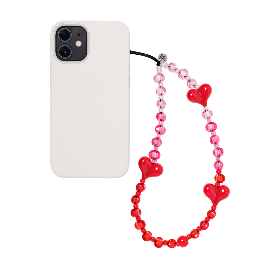 String Ting London Wristlet Phone Strap Cherry Crush Wristlet Phone Strap