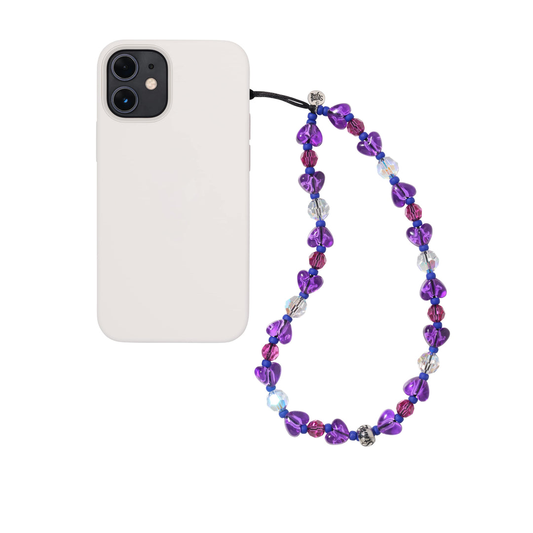 String Ting London Wristlet Phone Strap Hard Candy Blueberry Grape Wristlet Phone Strap