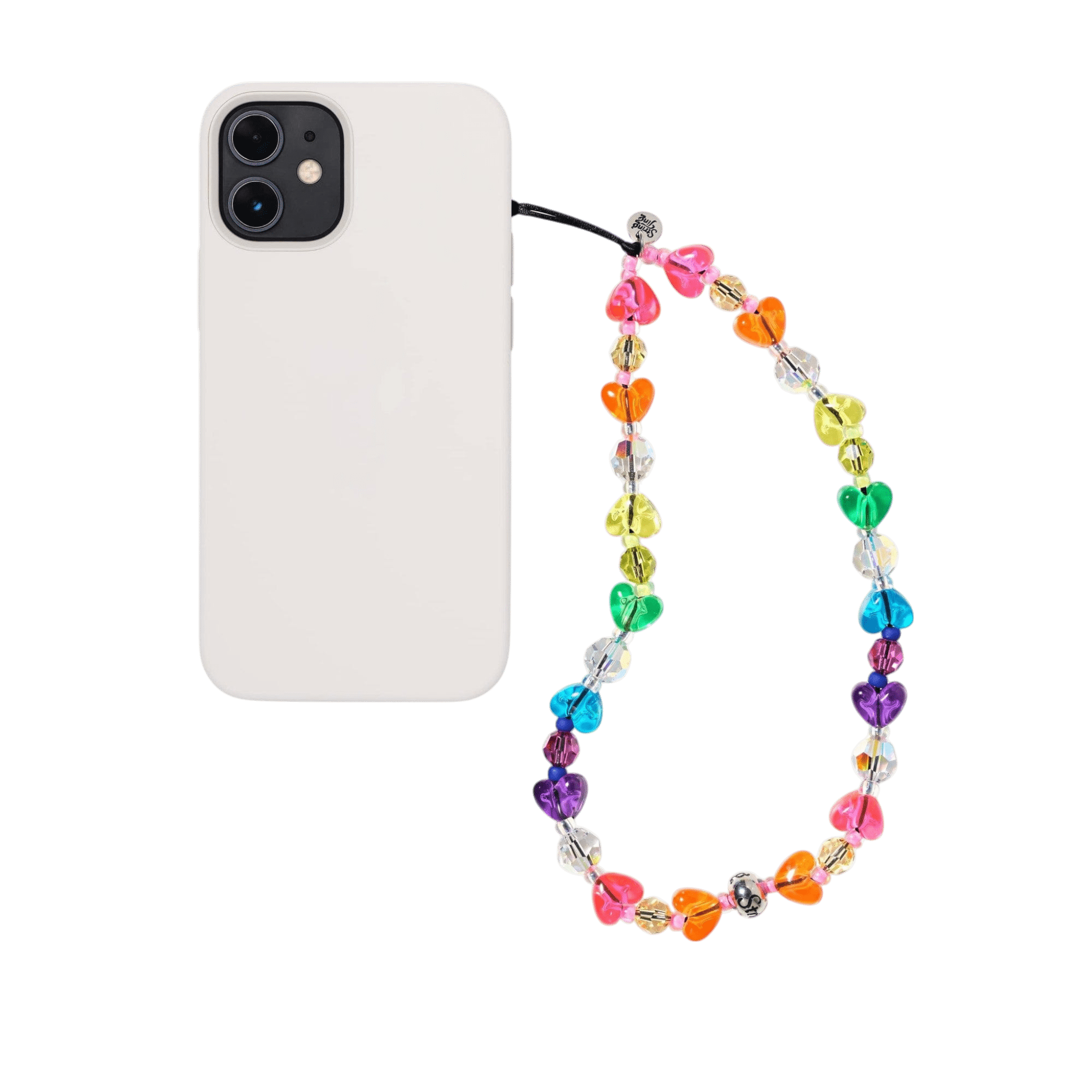 STRING TING/Hard Candy Wristlet Phone Strap ハート Hard Candy Fruit Punch Wristlet Phone Strap