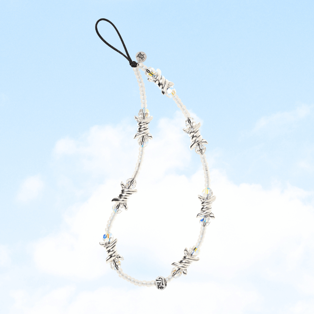 【String Ting】Kiss of Chrome Blush 携帯ストラップ Kiss of Chrome – String Ting London
