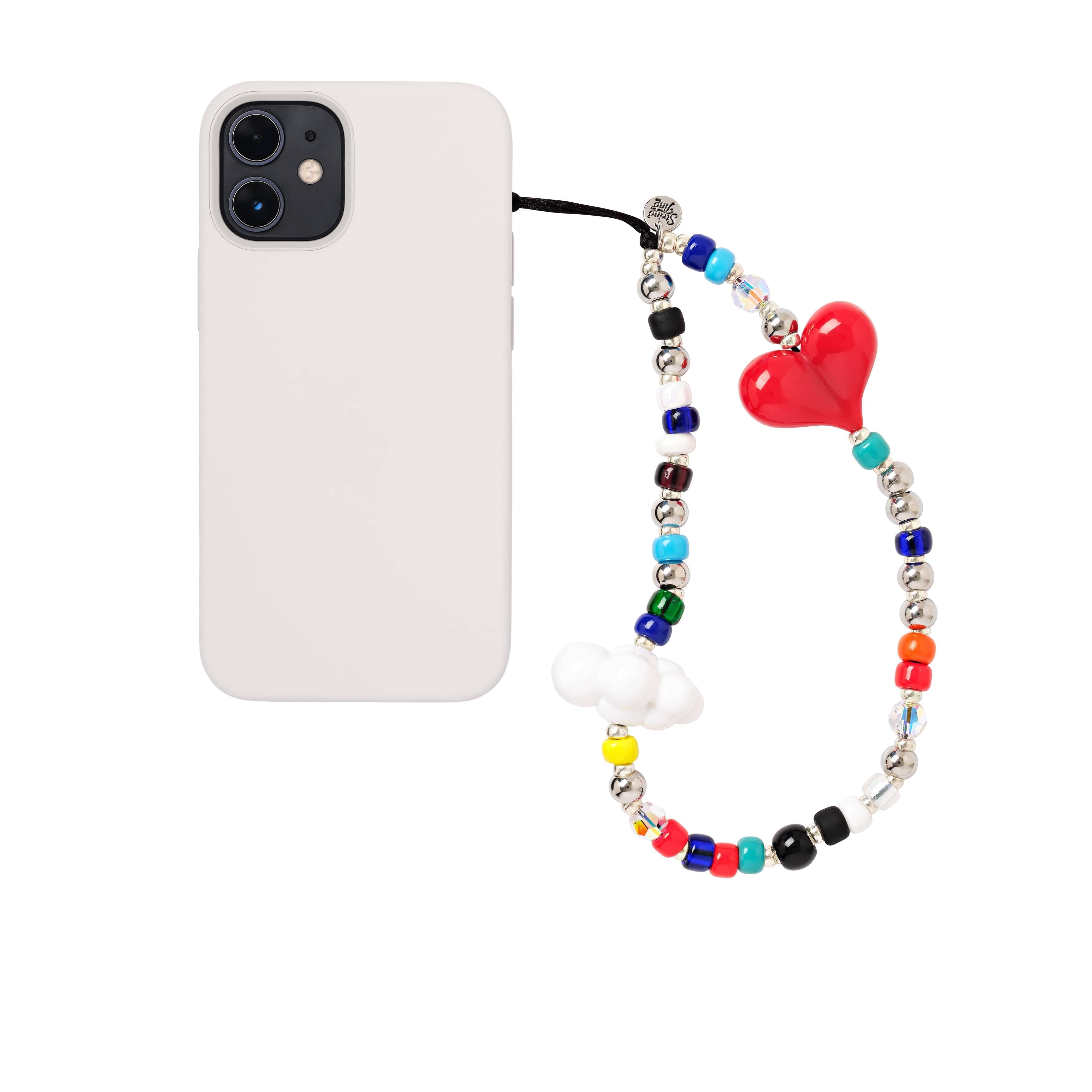 Love in the Clouds Wristlet Phone Strap – String Ting London