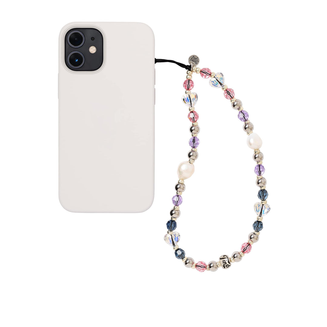 String Ting London Wristlet Phone Strap Pearls Just Wanna Have Fun - Ever After Phone Strap Wristlet