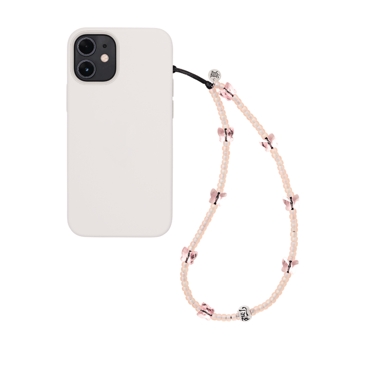 String Ting London Wristlet Phone Strap Sakura Drift Phone Strap Wristlet