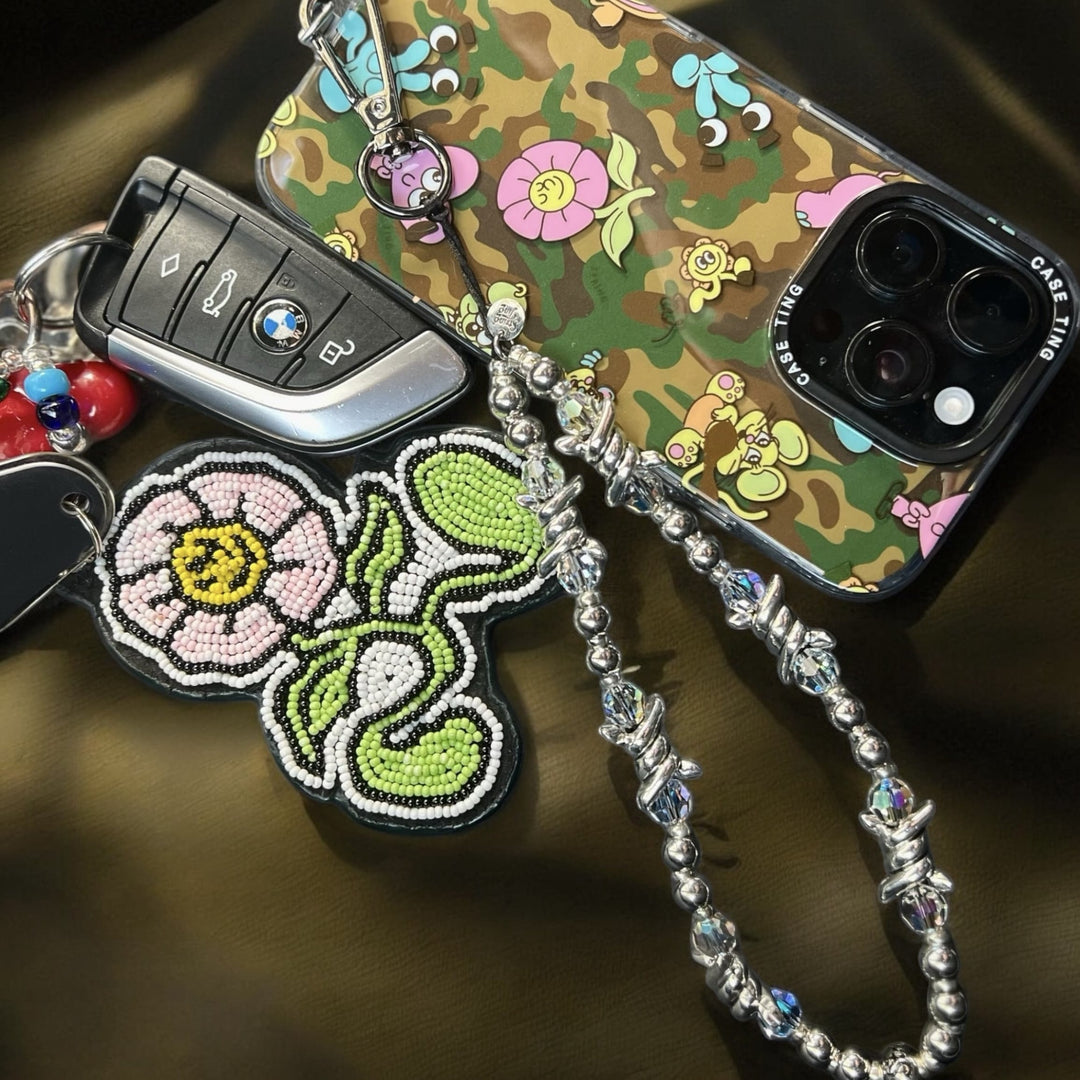 String Ting London Wristlet Phone Strap The Barb Wristlet Phone Strap